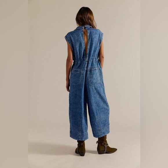 We The Free Lantana Cropped Coverall - Picture 2 of 7